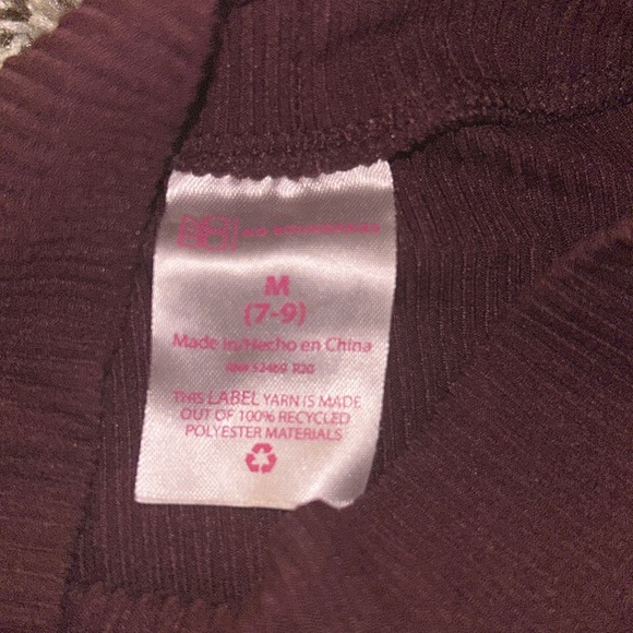 High Neck Ribbed Tee - Picture 3 of 4